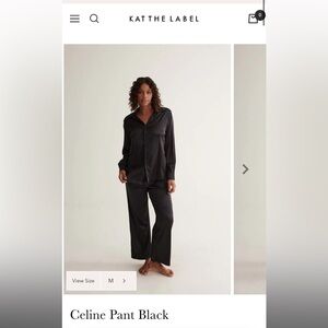 Kat the Label; Celine Pants; Sz Medium